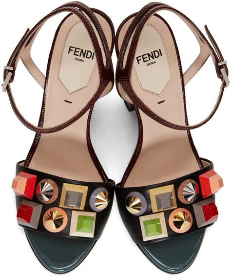 fendi rainbow shoes